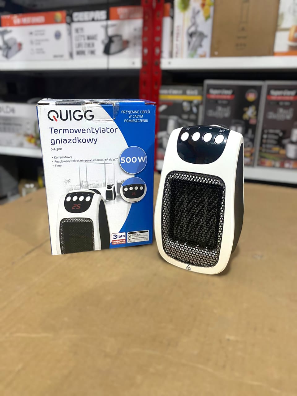 AMBIANO/QUIGG Mini Plug-in Heater